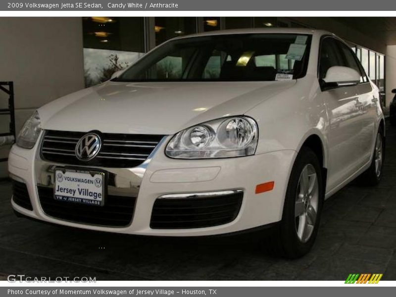Candy White / Anthracite 2009 Volkswagen Jetta SE Sedan