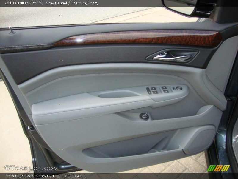 Gray Flannel / Titanium/Ebony 2010 Cadillac SRX V6