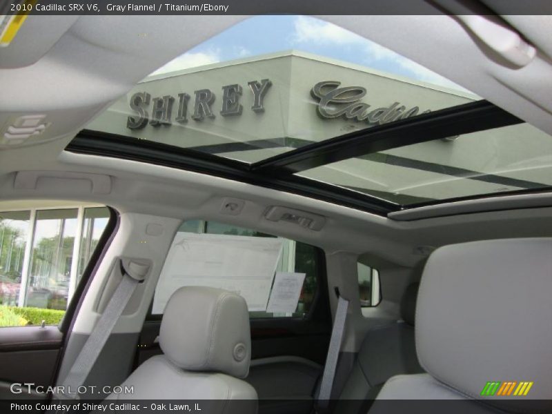 Gray Flannel / Titanium/Ebony 2010 Cadillac SRX V6