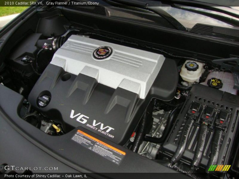 Gray Flannel / Titanium/Ebony 2010 Cadillac SRX V6