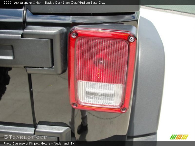 Black / Dark Slate Gray/Medium Slate Gray 2009 Jeep Wrangler X 4x4