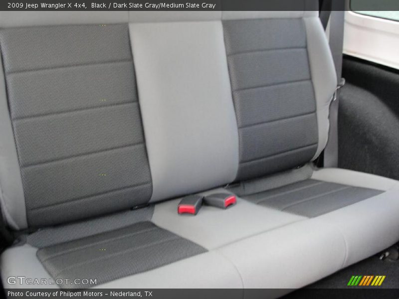 Black / Dark Slate Gray/Medium Slate Gray 2009 Jeep Wrangler X 4x4