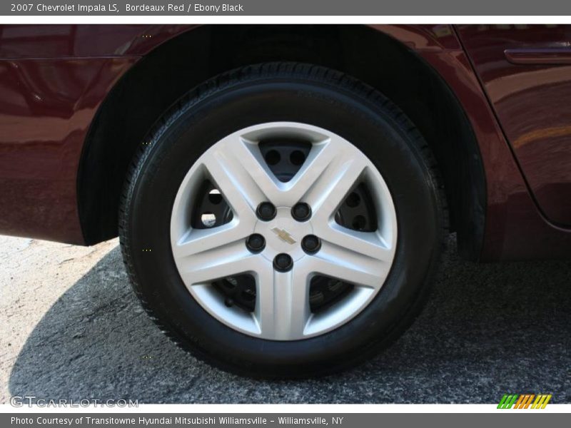 Bordeaux Red / Ebony Black 2007 Chevrolet Impala LS