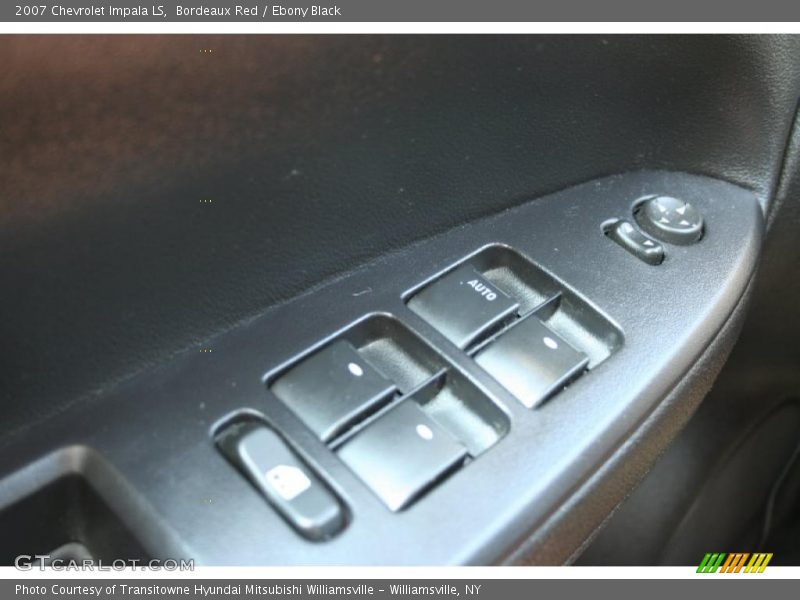Bordeaux Red / Ebony Black 2007 Chevrolet Impala LS