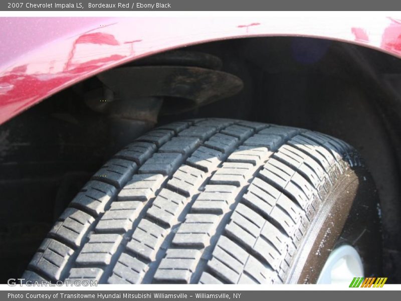 Bordeaux Red / Ebony Black 2007 Chevrolet Impala LS