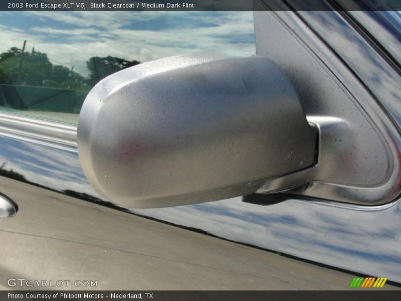 Black Clearcoat / Medium Dark Flint 2003 Ford Escape XLT V6