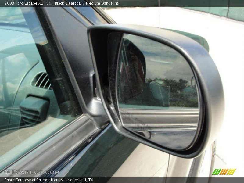 Black Clearcoat / Medium Dark Flint 2003 Ford Escape XLT V6