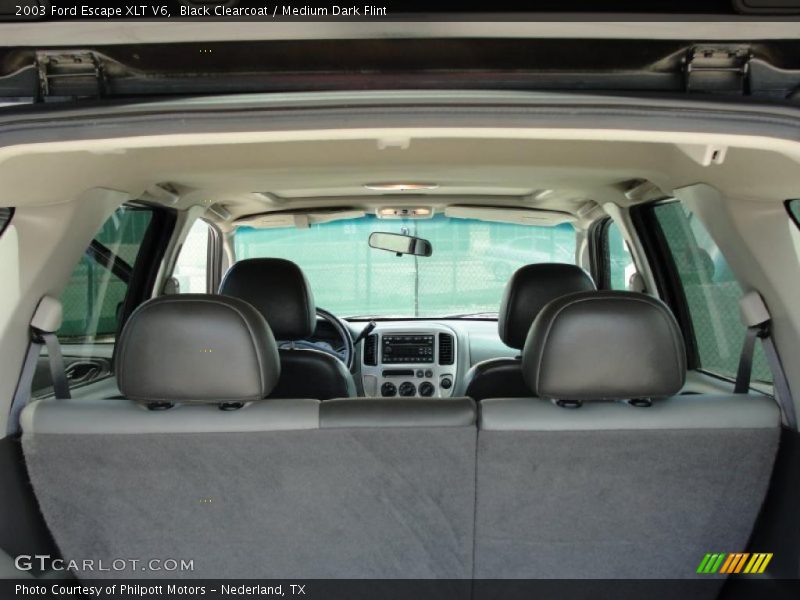 Black Clearcoat / Medium Dark Flint 2003 Ford Escape XLT V6
