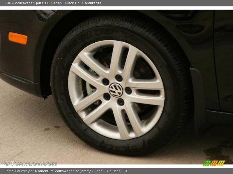 Black Uni / Anthracite 2009 Volkswagen Jetta TDI Sedan