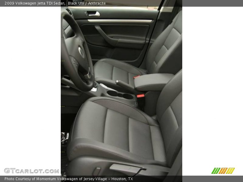 Black Uni / Anthracite 2009 Volkswagen Jetta TDI Sedan