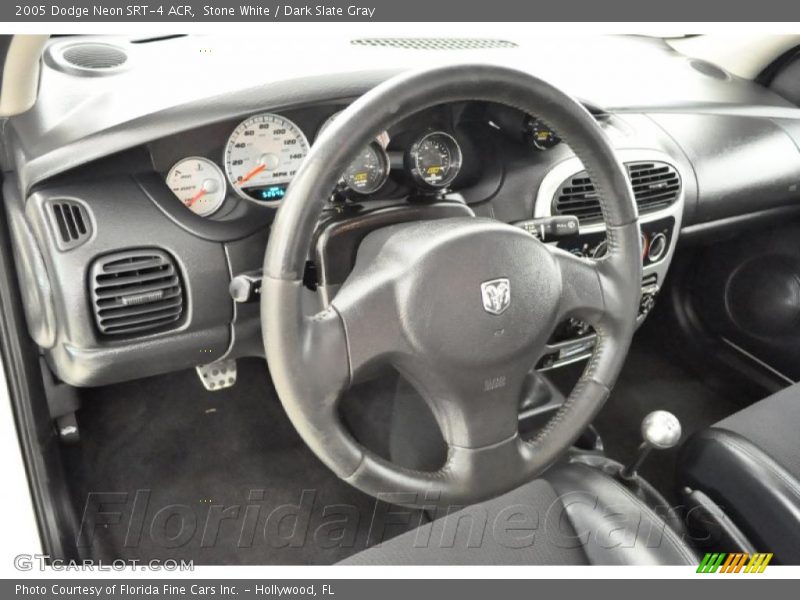 Stone White / Dark Slate Gray 2005 Dodge Neon SRT-4 ACR