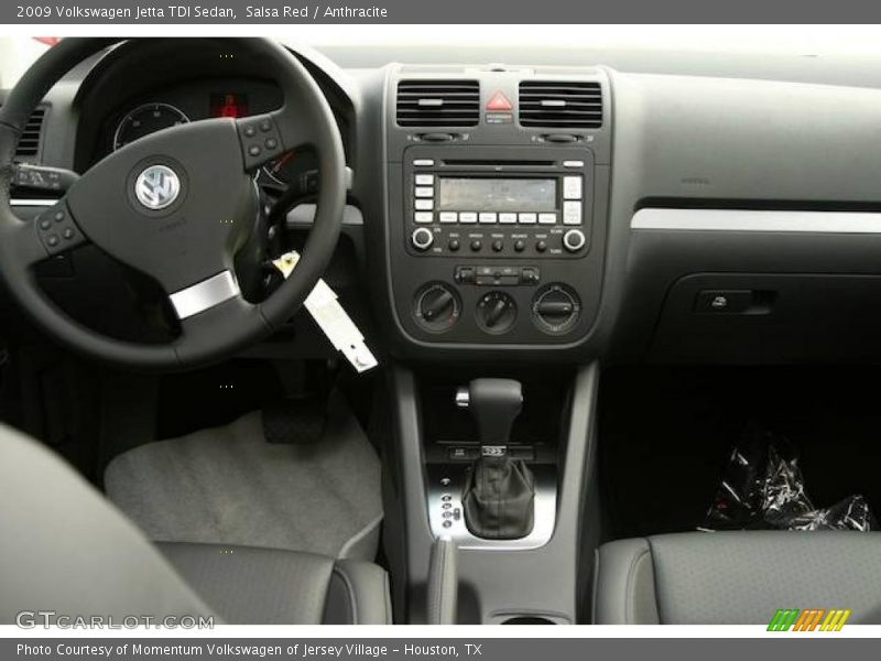 Salsa Red / Anthracite 2009 Volkswagen Jetta TDI Sedan