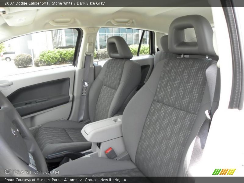 Stone White / Dark Slate Gray 2007 Dodge Caliber SXT
