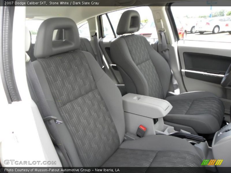 Stone White / Dark Slate Gray 2007 Dodge Caliber SXT
