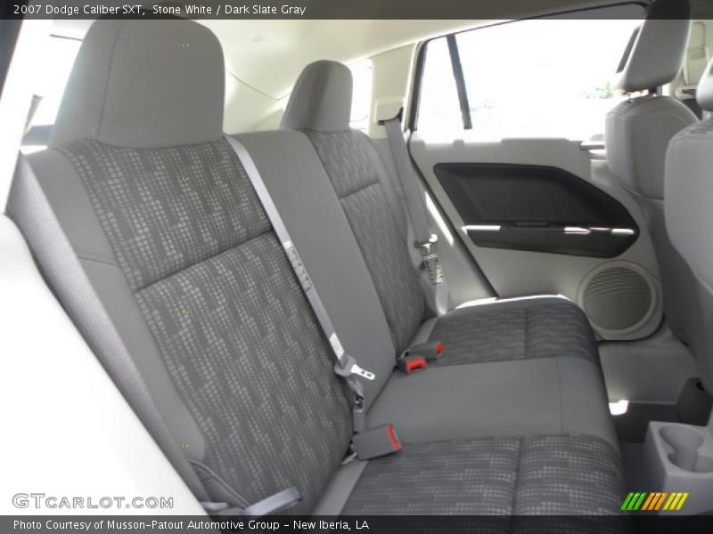 Stone White / Dark Slate Gray 2007 Dodge Caliber SXT