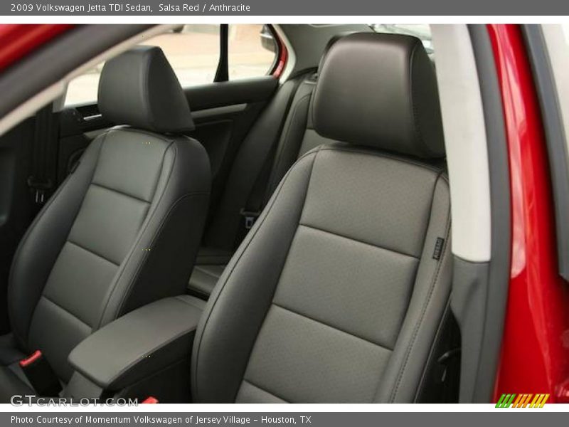 Salsa Red / Anthracite 2009 Volkswagen Jetta TDI Sedan