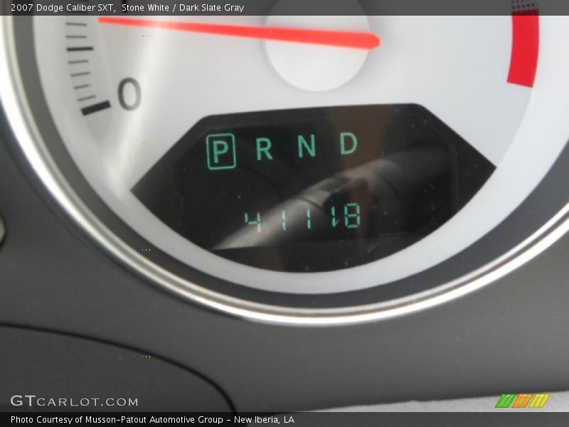 Stone White / Dark Slate Gray 2007 Dodge Caliber SXT