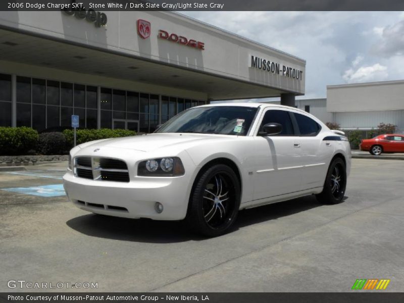 Stone White / Dark Slate Gray/Light Slate Gray 2006 Dodge Charger SXT
