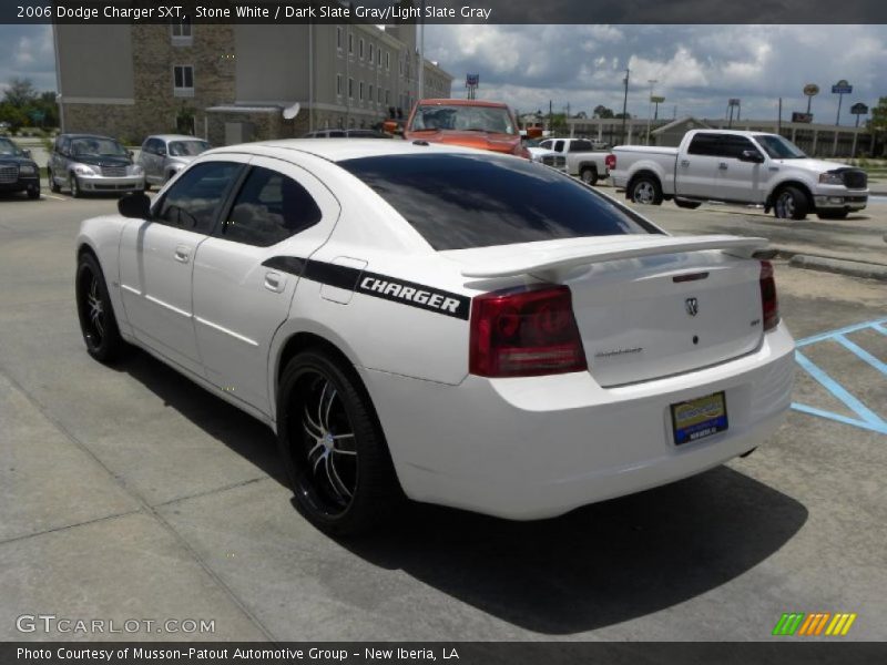 Stone White / Dark Slate Gray/Light Slate Gray 2006 Dodge Charger SXT