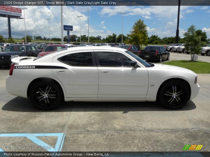 Stone White / Dark Slate Gray/Light Slate Gray 2006 Dodge Charger SXT