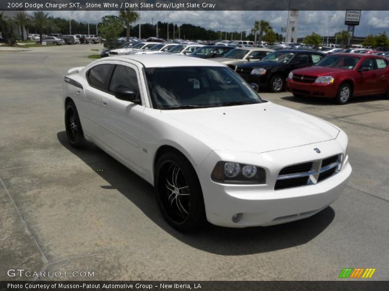 Stone White / Dark Slate Gray/Light Slate Gray 2006 Dodge Charger SXT