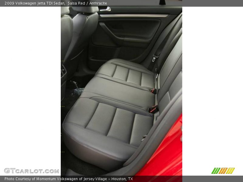 Salsa Red / Anthracite 2009 Volkswagen Jetta TDI Sedan