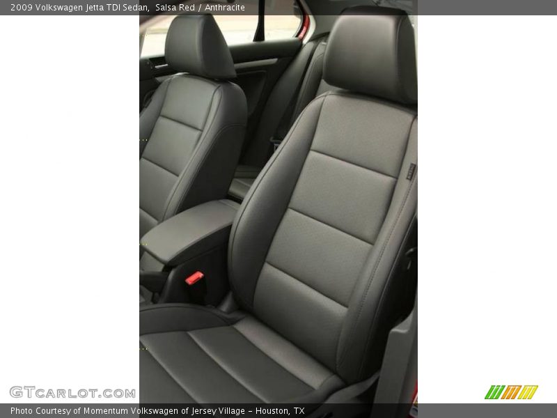 Salsa Red / Anthracite 2009 Volkswagen Jetta TDI Sedan