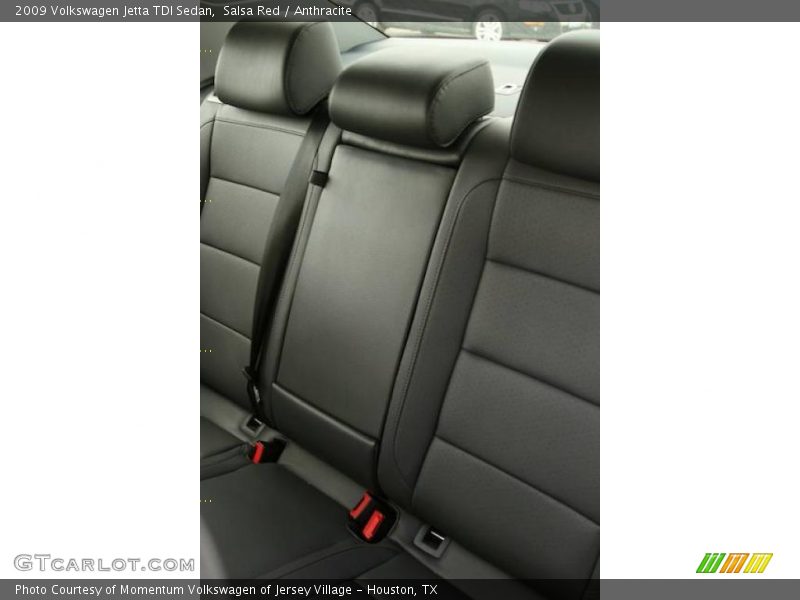 Salsa Red / Anthracite 2009 Volkswagen Jetta TDI Sedan