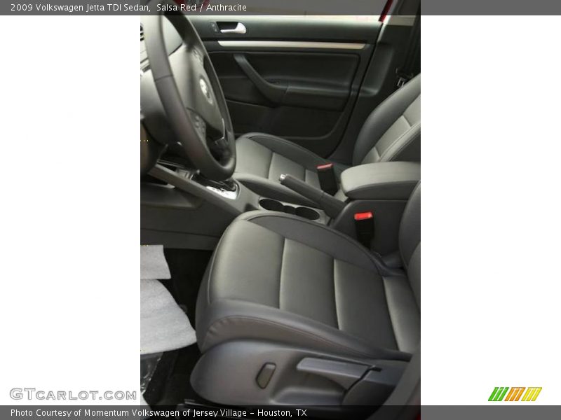 Salsa Red / Anthracite 2009 Volkswagen Jetta TDI Sedan
