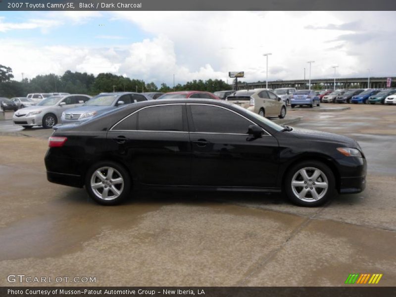Black / Dark Charcoal 2007 Toyota Camry SE