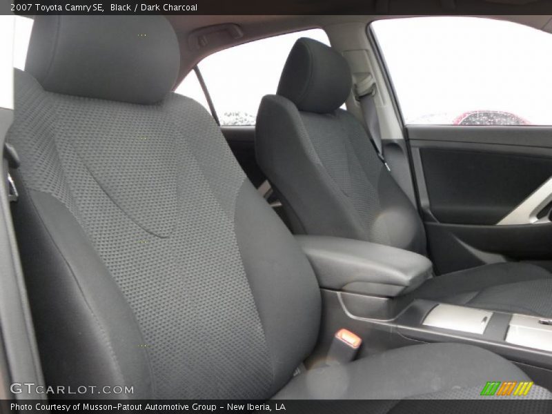 Black / Dark Charcoal 2007 Toyota Camry SE
