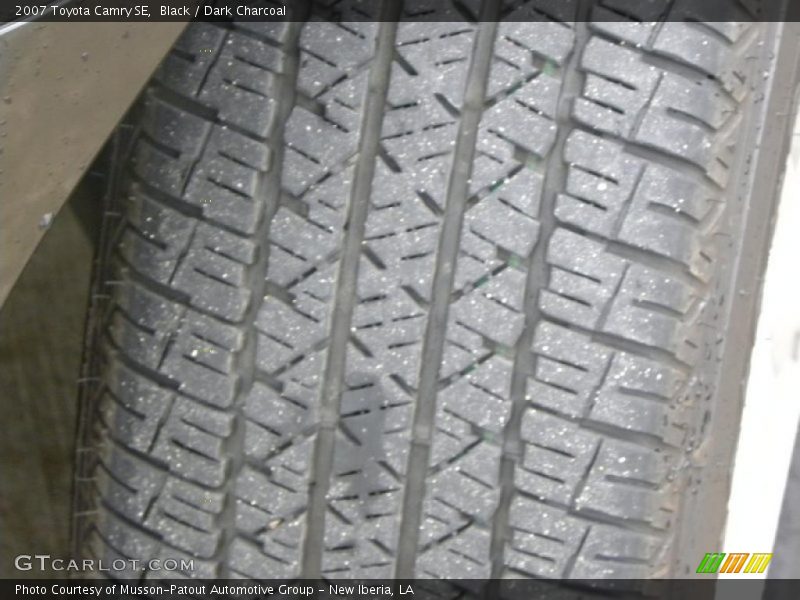 Black / Dark Charcoal 2007 Toyota Camry SE