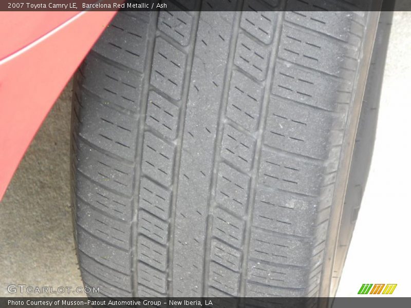 Barcelona Red Metallic / Ash 2007 Toyota Camry LE