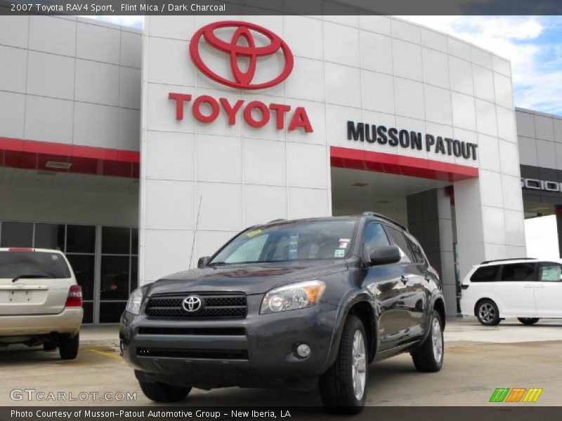 Flint Mica / Dark Charcoal 2007 Toyota RAV4 Sport