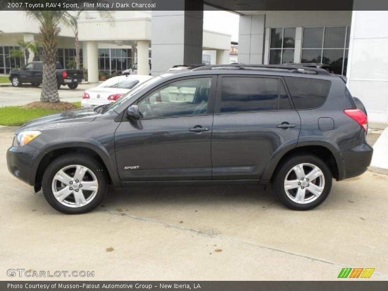 Flint Mica / Dark Charcoal 2007 Toyota RAV4 Sport