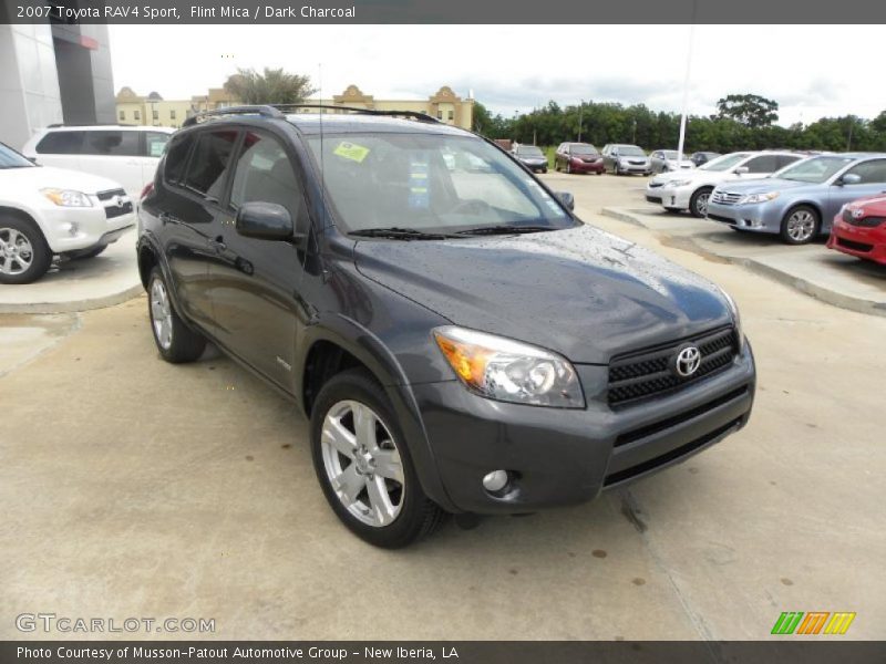 Flint Mica / Dark Charcoal 2007 Toyota RAV4 Sport