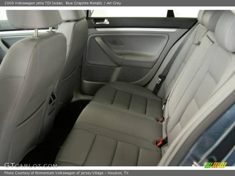 Blue Graphite Metallic / Art Grey 2009 Volkswagen Jetta TDI Sedan