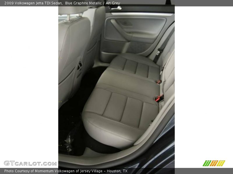 Blue Graphite Metallic / Art Grey 2009 Volkswagen Jetta TDI Sedan