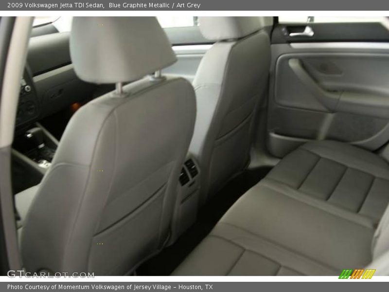 Blue Graphite Metallic / Art Grey 2009 Volkswagen Jetta TDI Sedan