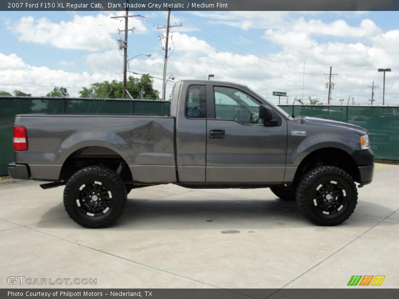 Dark Shadow Grey Metallic / Medium Flint 2007 Ford F150 XL Regular Cab
