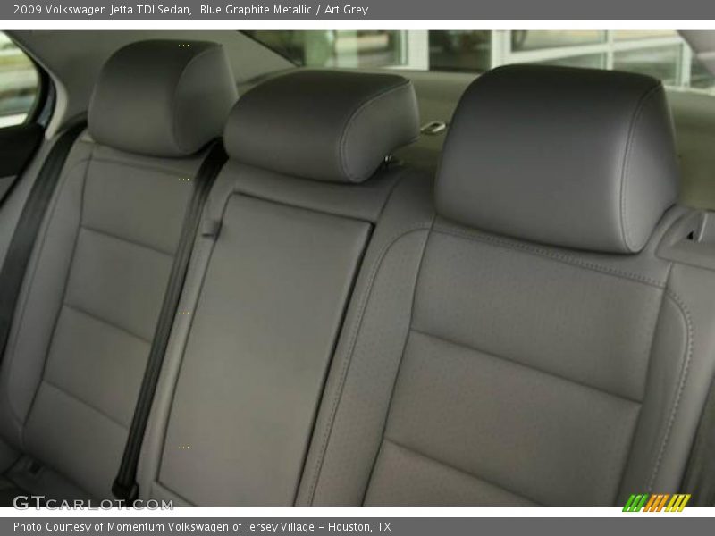 Blue Graphite Metallic / Art Grey 2009 Volkswagen Jetta TDI Sedan