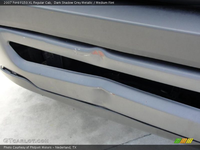 Dark Shadow Grey Metallic / Medium Flint 2007 Ford F150 XL Regular Cab