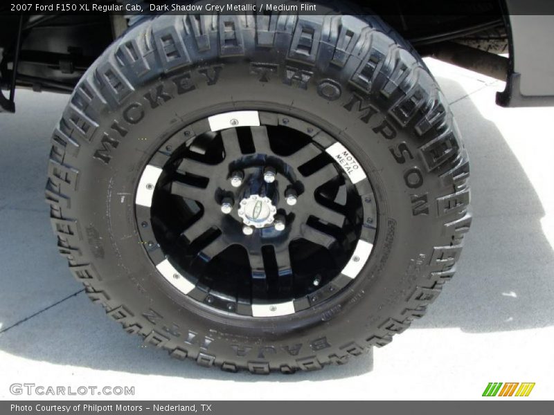 Dark Shadow Grey Metallic / Medium Flint 2007 Ford F150 XL Regular Cab