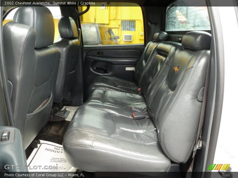 Summit White / Graphite 2002 Chevrolet Avalanche
