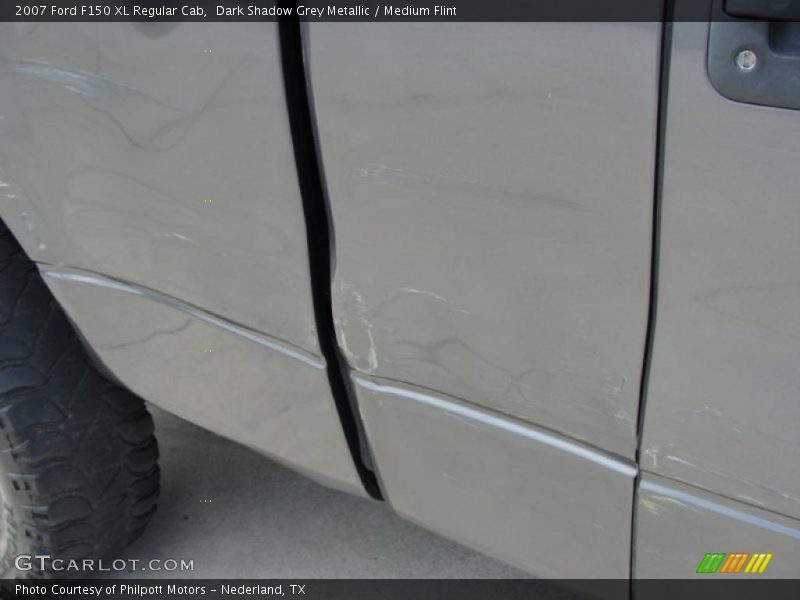 Dark Shadow Grey Metallic / Medium Flint 2007 Ford F150 XL Regular Cab