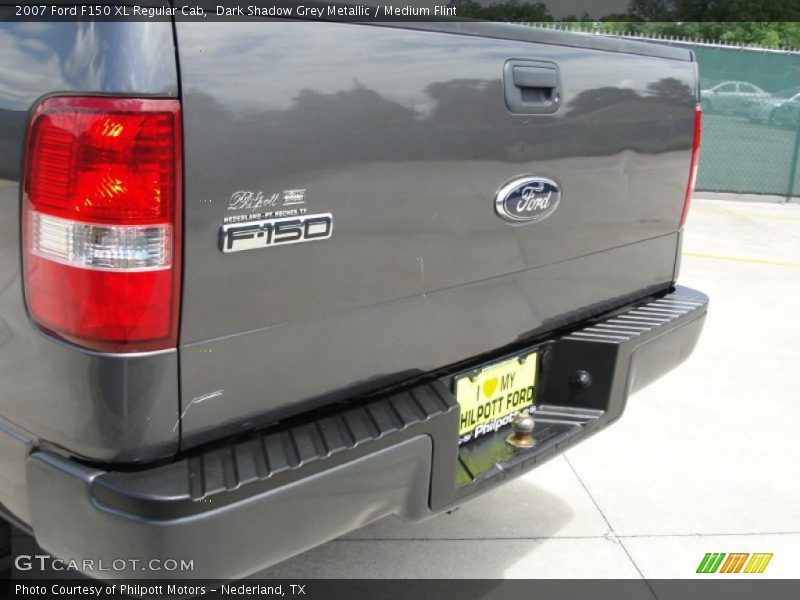 Dark Shadow Grey Metallic / Medium Flint 2007 Ford F150 XL Regular Cab