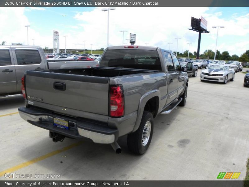 Dark Gray Metallic / Dark Charcoal 2006 Chevrolet Silverado 2500HD LT Crew Cab