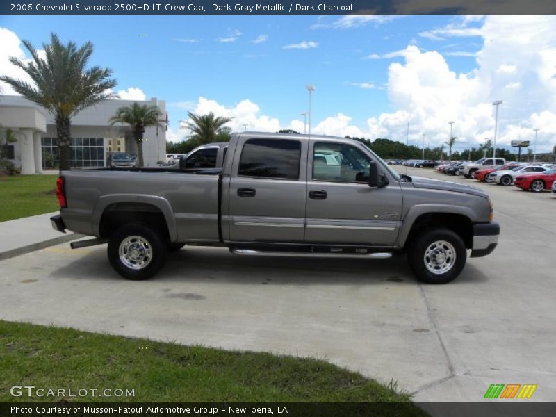 Dark Gray Metallic / Dark Charcoal 2006 Chevrolet Silverado 2500HD LT Crew Cab