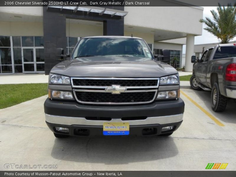 Dark Gray Metallic / Dark Charcoal 2006 Chevrolet Silverado 2500HD LT Crew Cab