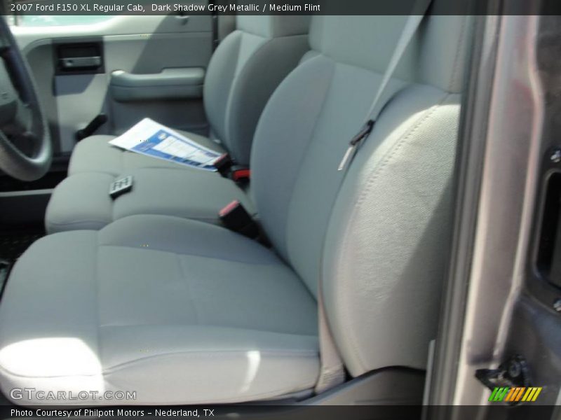 Dark Shadow Grey Metallic / Medium Flint 2007 Ford F150 XL Regular Cab